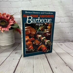 vintage 1979 Better Homes and Gardens Barbecue Recipes cookbook hardcover